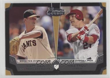 2012 Bowman Draft Picks & Prospects - Dual Top 10 Picks #TP-CT - Matt Cain, Mike Trout