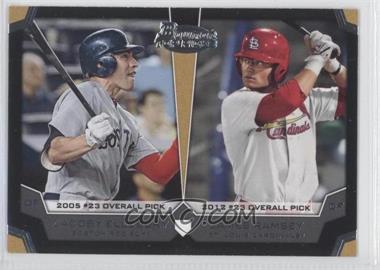 2012 Bowman Draft Picks & Prospects - Dual Top 10 Picks #TP-ER - James Ramsey, Jacoby Ellsbury