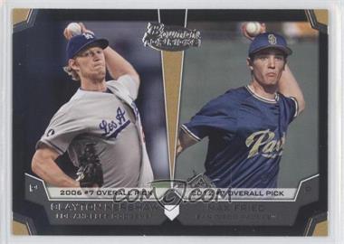 2012 Bowman Draft Picks & Prospects - Dual Top 10 Picks #TP-FL - Clayton Kershaw, Max Fried