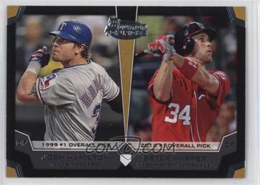 2012 Bowman Draft Picks & Prospects - Dual Top 10 Picks #TP-HH - Josh Hamilton, Bryce Harper