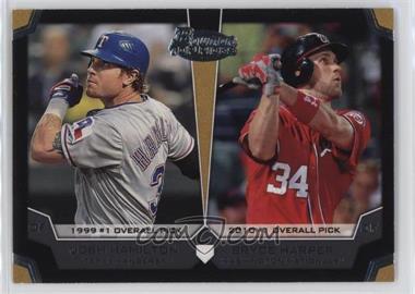 2012 Bowman Draft Picks & Prospects - Dual Top 10 Picks #TP-HH - Josh Hamilton, Bryce Harper