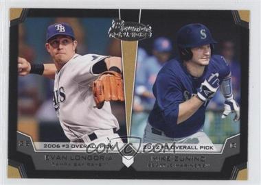 2012 Bowman Draft Picks & Prospects - Dual Top 10 Picks #TP-LZ - Evan Longoria, Mike Zunino