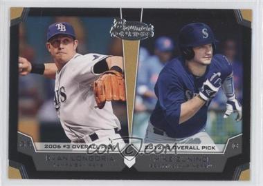 2012 Bowman Draft Picks & Prospects - Dual Top 10 Picks #TP-LZ - Evan Longoria, Mike Zunino