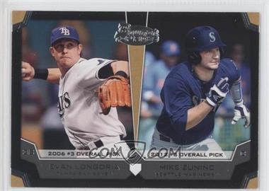 2012 Bowman Draft Picks & Prospects - Dual Top 10 Picks #TP-LZ - Evan Longoria, Mike Zunino