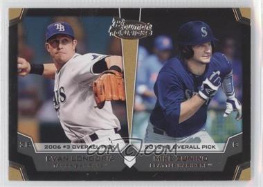 2012 Bowman Draft Picks & Prospects - Dual Top 10 Picks #TP-LZ - Evan Longoria, Mike Zunino