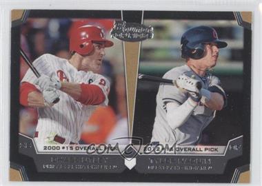 2012 Bowman Draft Picks & Prospects - Dual Top 10 Picks #TP-UN - Chase Utley, Tyler Naquin