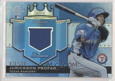 2012 Bowman Draft Picks & Prospects - Futures Game Relics #FGR-JP - Jurickson Profar /199