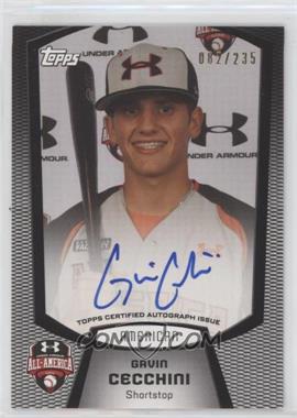 2012 Bowman Draft Picks & Prospects - Under Armour All-American Autographs #UA-GC - Gavin Cecchini (2011 Under Armour) /235