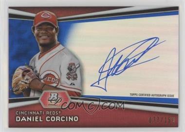 2012 Bowman Platinum - Autographed Prospects - Blue Refractor #AP-DC - Daniel Corcino /199