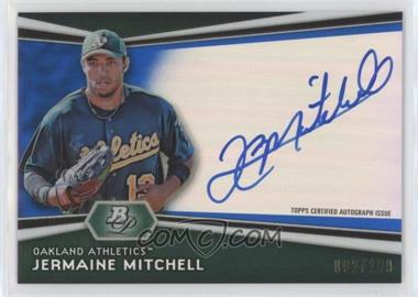 2012 Bowman Platinum - Autographed Prospects - Blue Refractor #AP-JM - Jermaine Mitchell /199