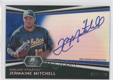 2012 Bowman Platinum - Autographed Prospects - Blue Refractor #AP-JM - Jermaine Mitchell /199