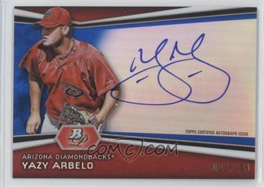 2012 Bowman Platinum - Autographed Prospects - Blue Refractor #AP-YA - Yazy Arbelo /199