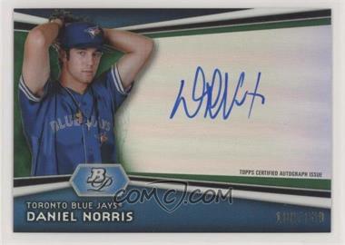 2012 Bowman Platinum - Autographed Prospects - Green Refractor #AP-DN - Daniel Norris /399