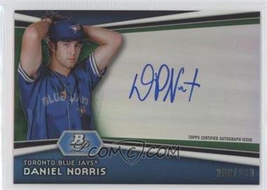 2012 Bowman Platinum - Autographed Prospects - Green Refractor #AP-DN - Daniel Norris /399