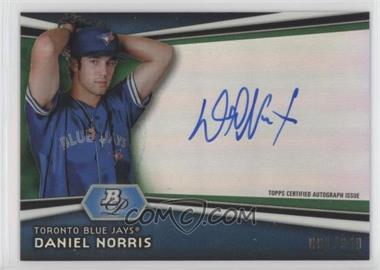 2012 Bowman Platinum - Autographed Prospects - Green Refractor #AP-DN - Daniel Norris /399