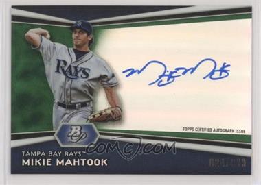 2012 Bowman Platinum - Autographed Prospects - Green Refractor #AP-MM - Mikie Mahtook /399 [EX to NM]