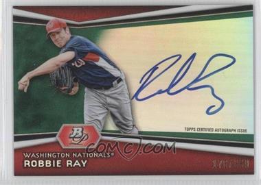 2012 Bowman Platinum - Autographed Prospects - Green Refractor #AP-RR - Robbie Ray /399