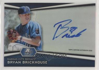 2012 Bowman Platinum - Autographed Prospects #AP-BB - Bryan Brickhouse