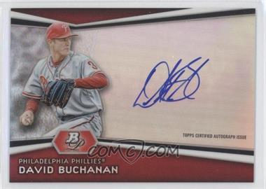 2012 Bowman Platinum - Autographed Prospects #AP-DBU - David Buchanan