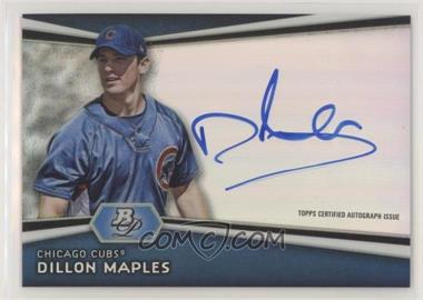 2012 Bowman Platinum - Autographed Prospects #AP-DM - Dillon Maples