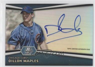 2012 Bowman Platinum - Autographed Prospects #AP-DM - Dillon Maples