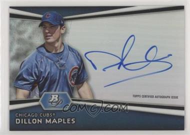 2012 Bowman Platinum - Autographed Prospects #AP-DM - Dillon Maples