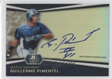 2012 Bowman Platinum - Autographed Prospects #AP-GP - Guillermo Pimentel