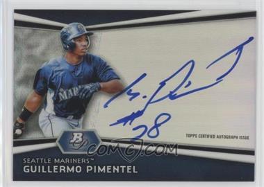2012 Bowman Platinum - Autographed Prospects #AP-GP - Guillermo Pimentel