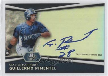 2012 Bowman Platinum - Autographed Prospects #AP-GP - Guillermo Pimentel