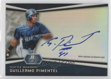 2012 Bowman Platinum - Autographed Prospects #AP-GP - Guillermo Pimentel