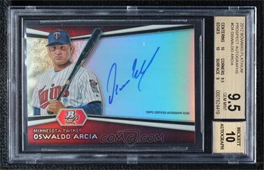 2012 Bowman Platinum - Autographed Prospects #AP-OA - Oswaldo Arcia [BGS 9.5 GEM MINT]