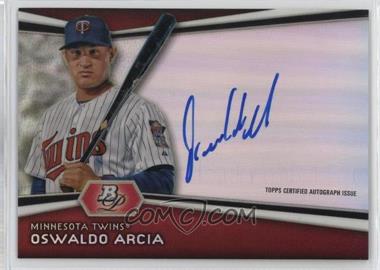 2012 Bowman Platinum - Autographed Prospects #AP-OA - Oswaldo Arcia