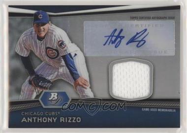 2012 Bowman Platinum - Autographed Relic #AR-AR - Anthony Rizzo