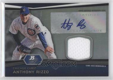 2012 Bowman Platinum - Autographed Relic #AR-AR - Anthony Rizzo