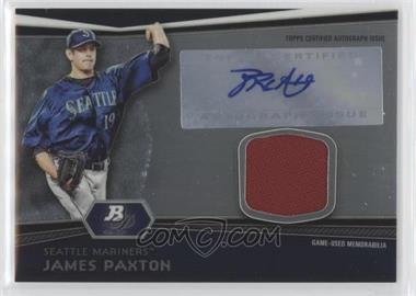 2012 Bowman Platinum - Autographed Relic #AR-JPX - James Paxton