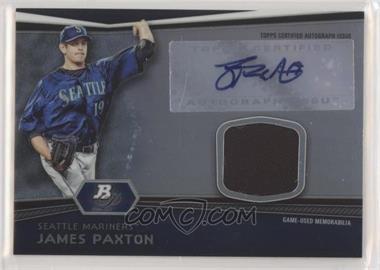 2012 Bowman Platinum - Autographed Relic #AR-JPX - James Paxton