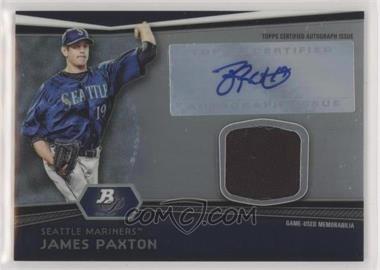 2012 Bowman Platinum - Autographed Relic #AR-JPX - James Paxton