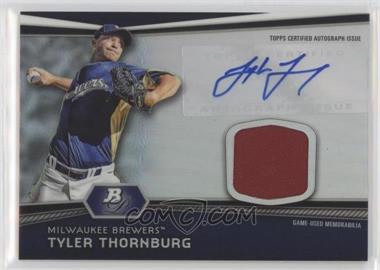 2012 Bowman Platinum - Autographed Relic #AR-TT - Tyler Thornburg