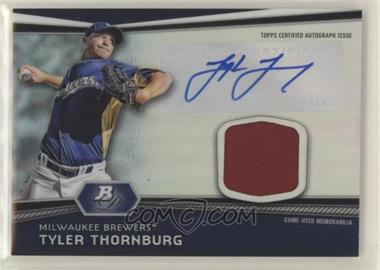 2012 Bowman Platinum - Autographed Relic #AR-TT - Tyler Thornburg