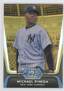 2012 Bowman Platinum - [Base] - Gold #1 - Michael Pineda