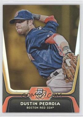 2012 Bowman Platinum - [Base] - Gold #19 - Dustin Pedroia