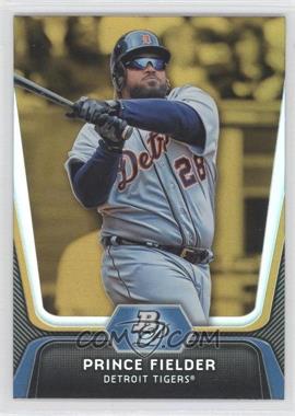 2012 Bowman Platinum - [Base] - Gold #20 - Prince Fielder