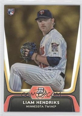 2012 Bowman Platinum - [Base] - Gold #3 - Liam Hendriks