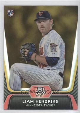 2012 Bowman Platinum - [Base] - Gold #3 - Liam Hendriks