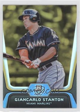 2012 Bowman Platinum - [Base] - Gold #32 - Giancarlo Stanton