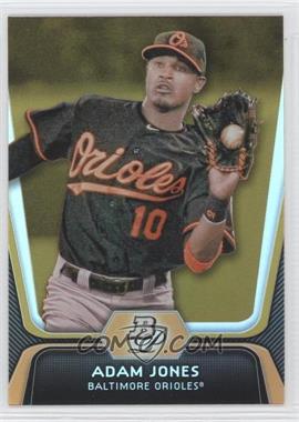 2012 Bowman Platinum - [Base] - Gold #33 - Adam Jones