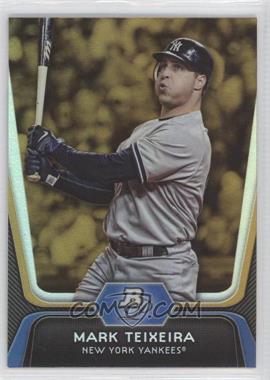 2012 Bowman Platinum - [Base] - Gold #43 - Mark Teixeira