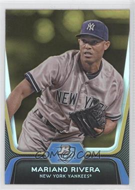 2012 Bowman Platinum - [Base] - Gold #45 - Mariano Rivera