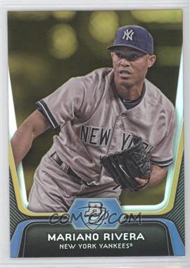 2012 Bowman Platinum - [Base] - Gold #45 - Mariano Rivera