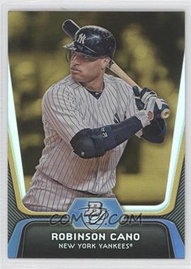 2012 Bowman Platinum - [Base] - Gold #49 - Robinson Cano